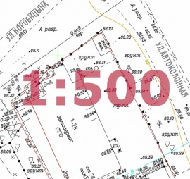 Топографическая съемка 1:500 для проектирования Топографическая съемка в Боре